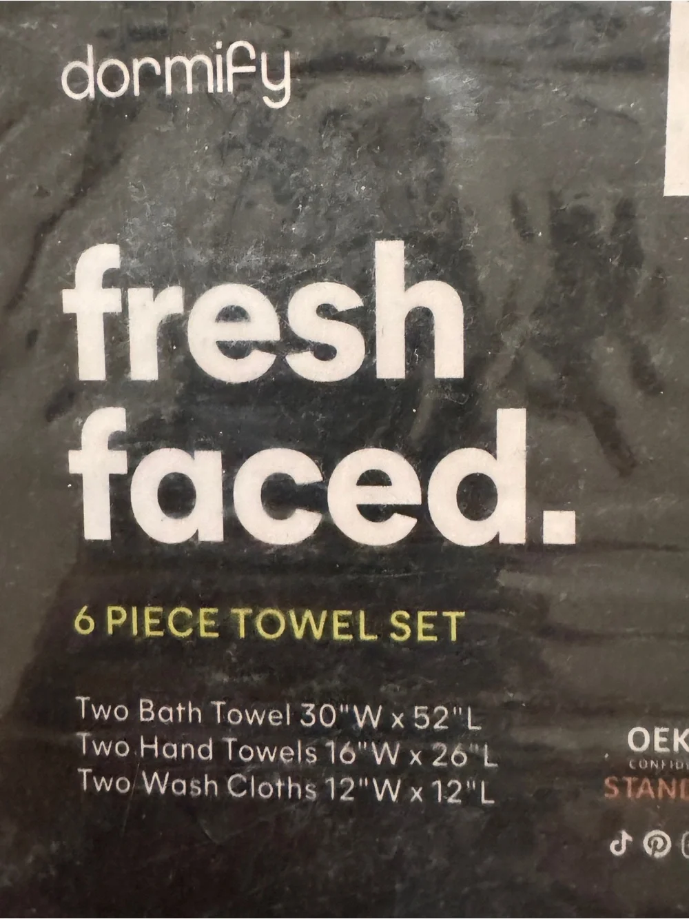 PREMIUM 6-PIECE TOWEL SET   These Dormify towel sets are SO soft, plush
